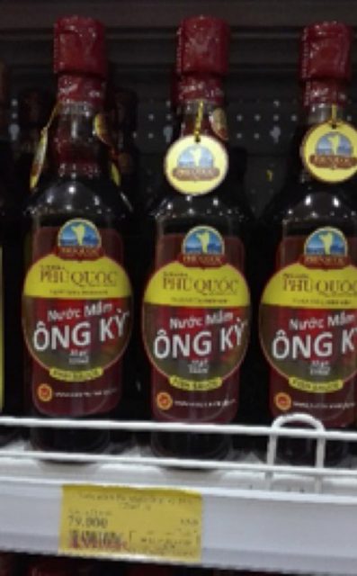 “Ông Kỳ” Fish sauce (a brand of Phu Quoc Fish sauce)