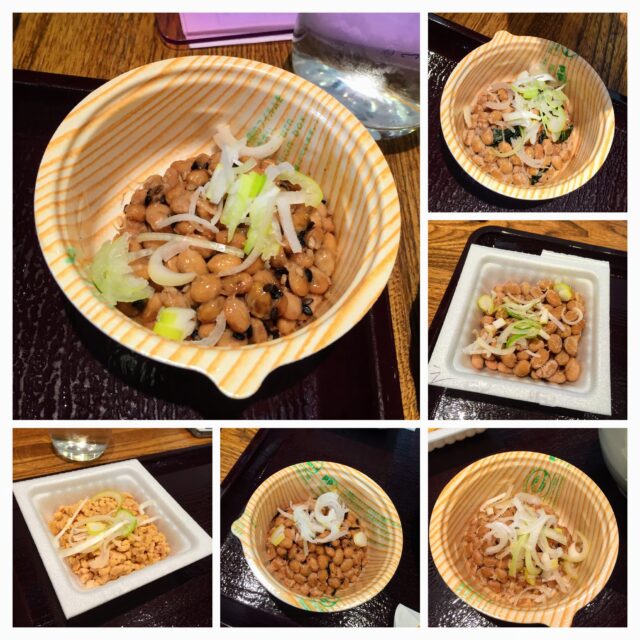 After I took all these photos of natto that I ate, I’ve forgotten which one was which. But trust me they were all delicious ok.