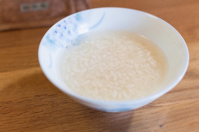 Amazake made from Mochi rice used for Mirin making