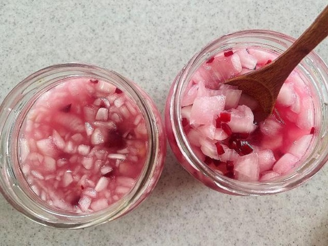 季節の発酵保存食シリーズ【穀雨】ピンクの発酵玉ねぎ