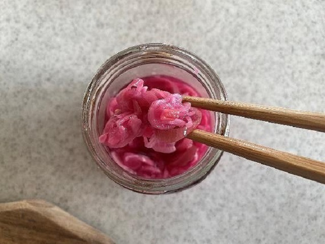 「みょうがの梅酢漬け」の作り方・レシピ